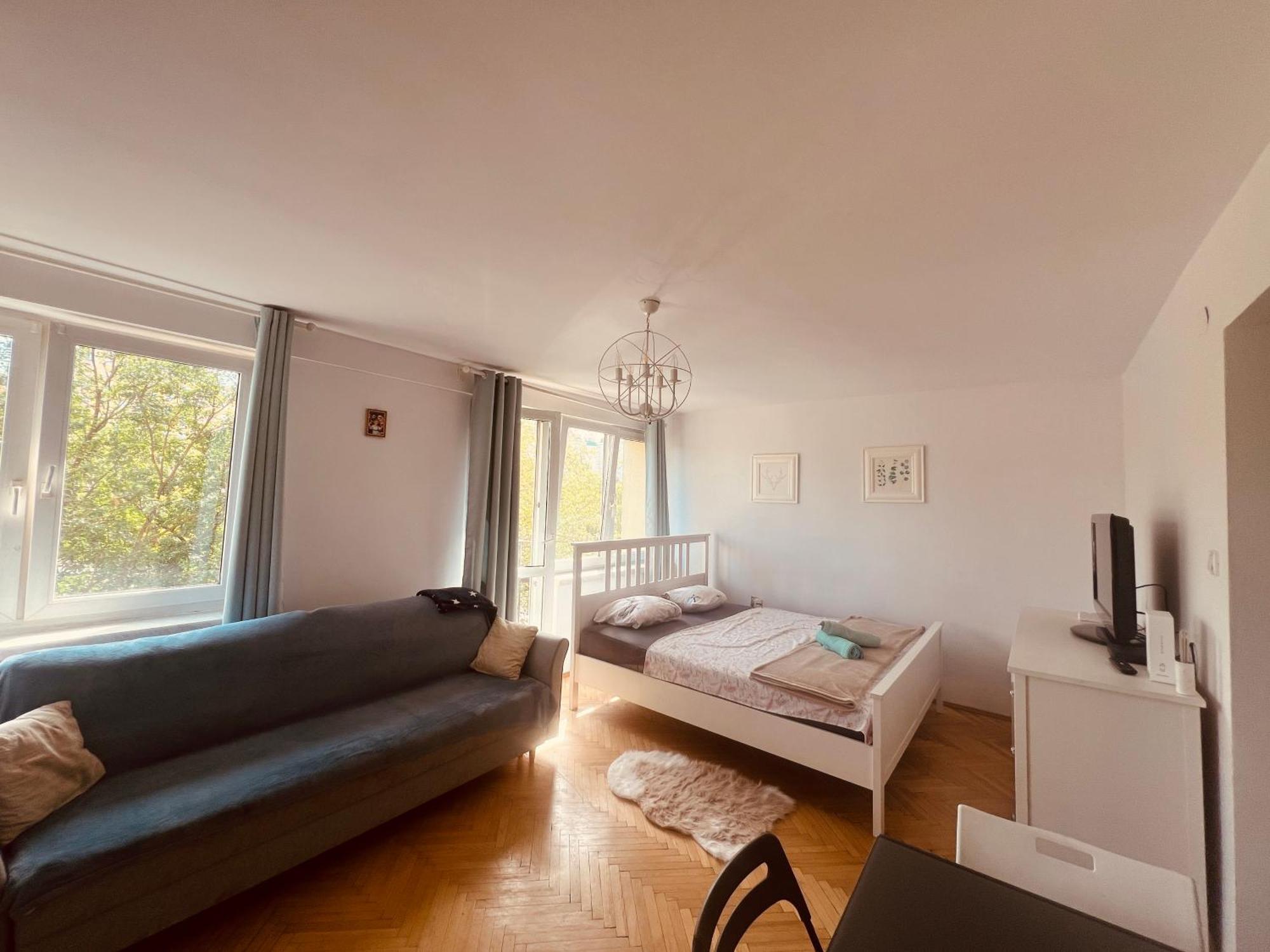 Entire Studio In Centrum Apartment Warsaw Exterior photo